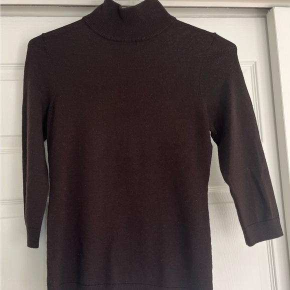 Authentic Tory Burch sweater with logo and zipper; 100% merino wool - Picture 4 of 4